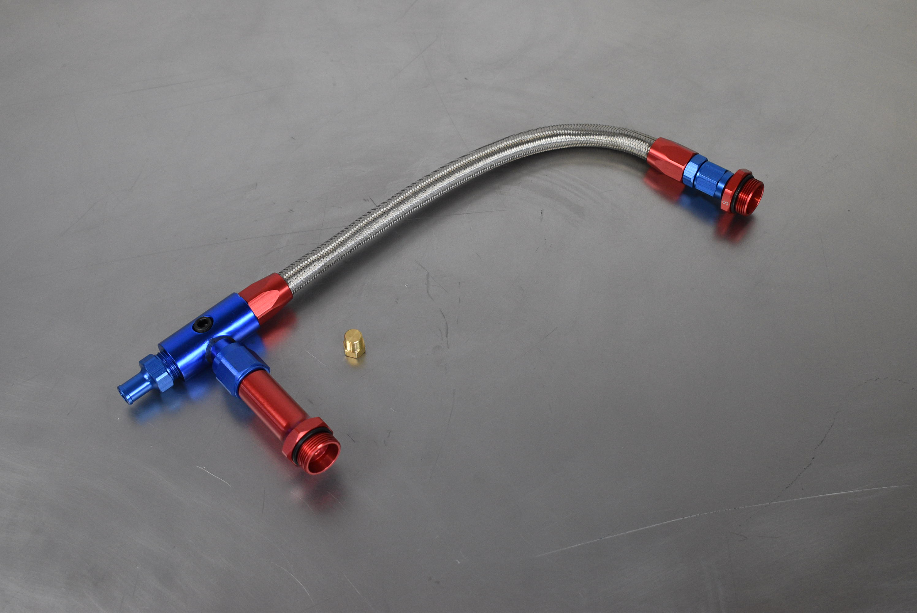 Fuel Line Holley Braided