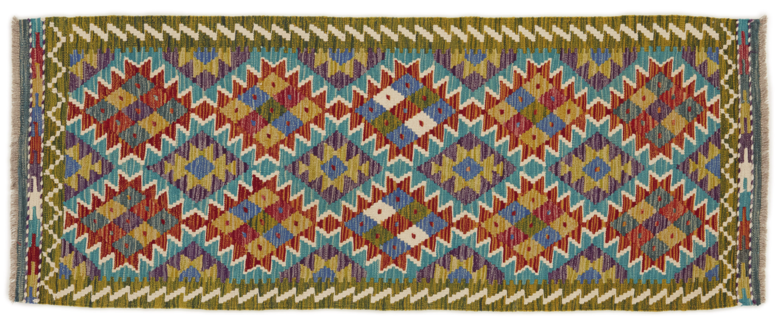 Afghansk Kelim 76 x 201  cm Rek. pris 2 820:- - 2