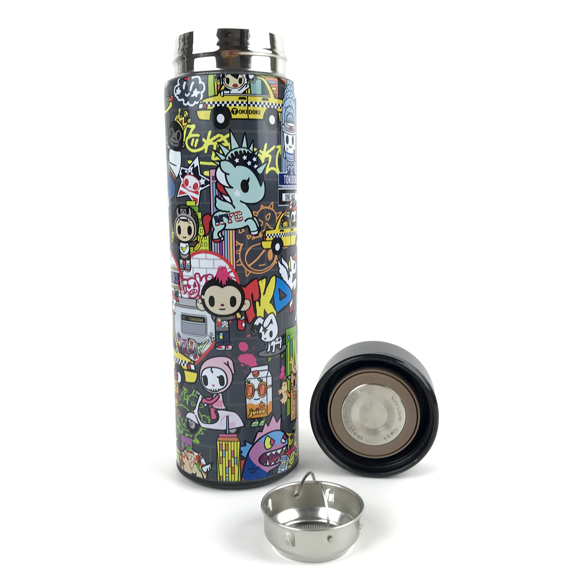 Tokidoki Termos i Rostfritt Stål Flaska 500 ml - NYC Collection - 2