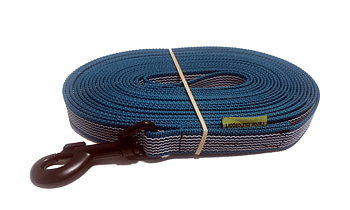 Spårlina 5 / 10 / 15 meter, 20 mm brett gummerat band - Supergrip