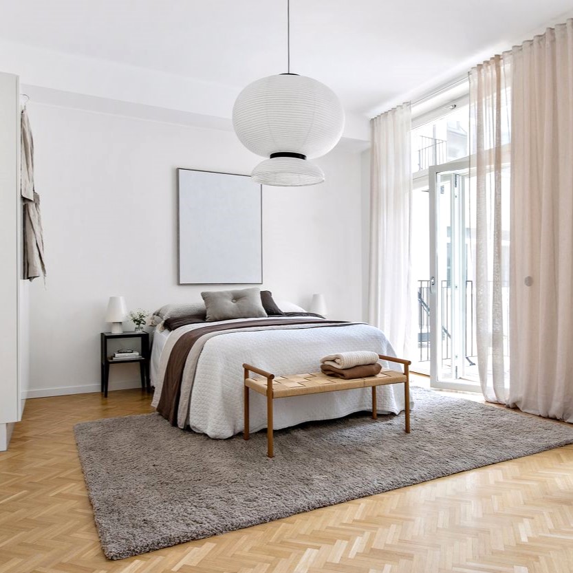 VIBRANT WHITE helt vit tavla med struktur - 3