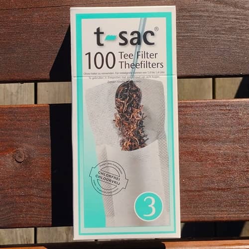 T sac, tefilter, engångs tepåsar, T-sac 1, 2, 3. - 4