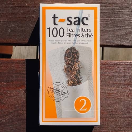 T sac, tefilter, engångs tepåsar, T-sac 1, 2, 3. - 3