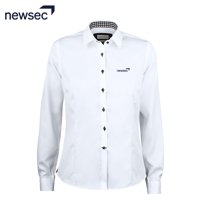 Newsec Skjorta Dam Vit
