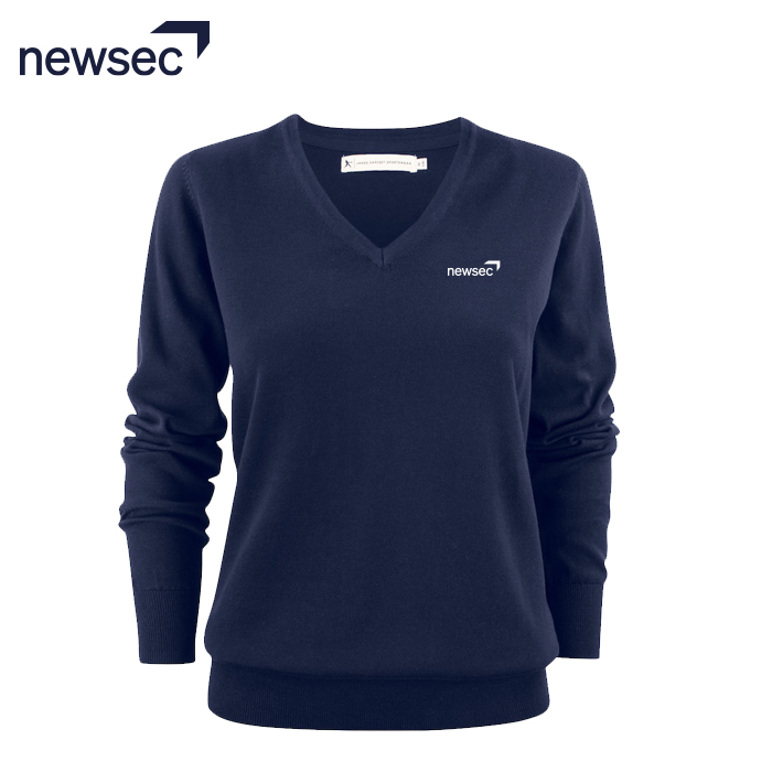 Newsec V-Ringad Pullover Dam