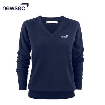 Newsec V-Ringad Pullover Dam