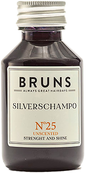 Bruns Schampo 25 silverschampo oparfymerad - Bruns Products