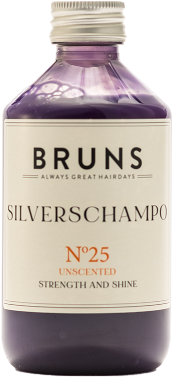 Bruns Schampo 25 silverschampo oparfymerad - Bruns Products