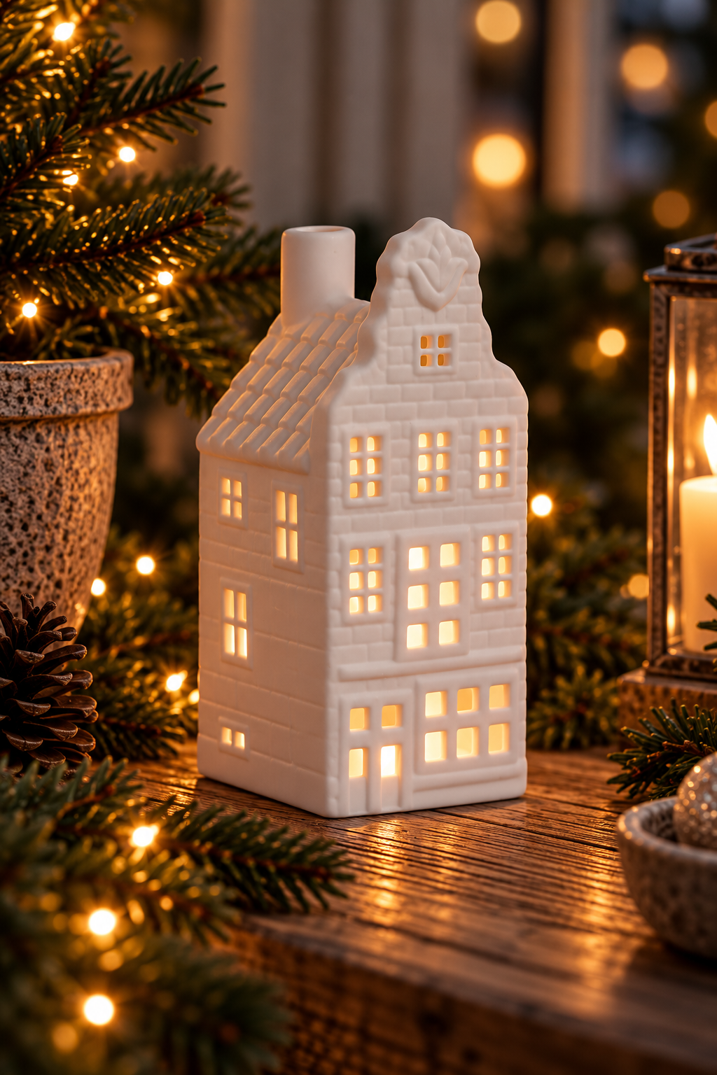 House Lantern - Lantern House - White