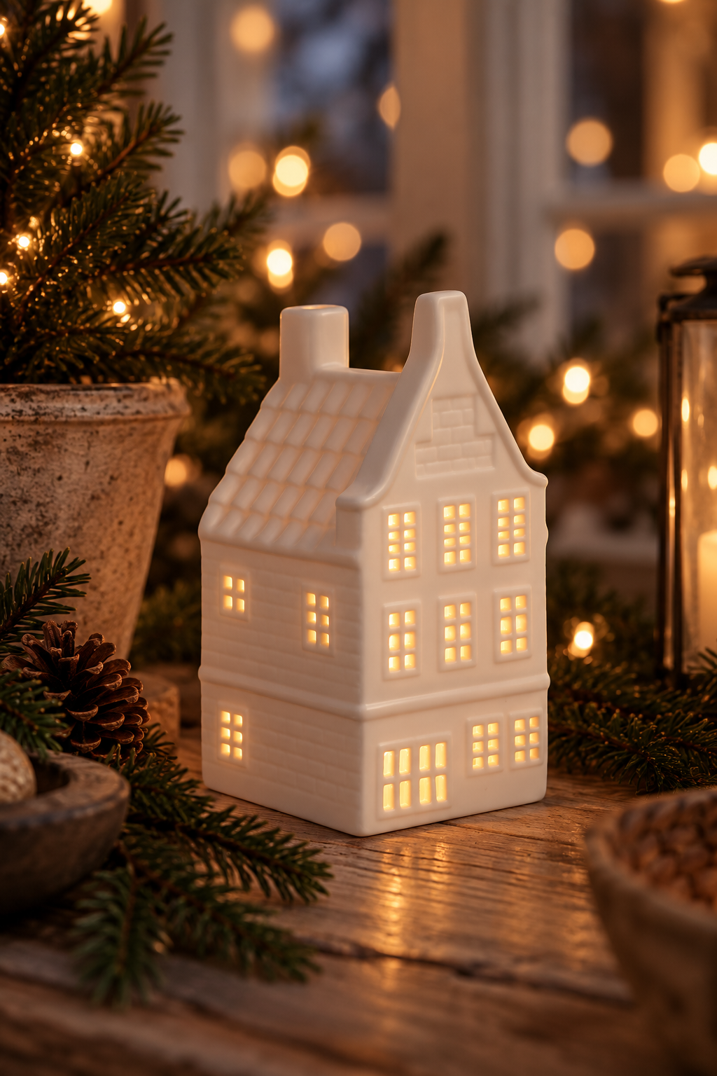 House Lantern - Lantern House - White