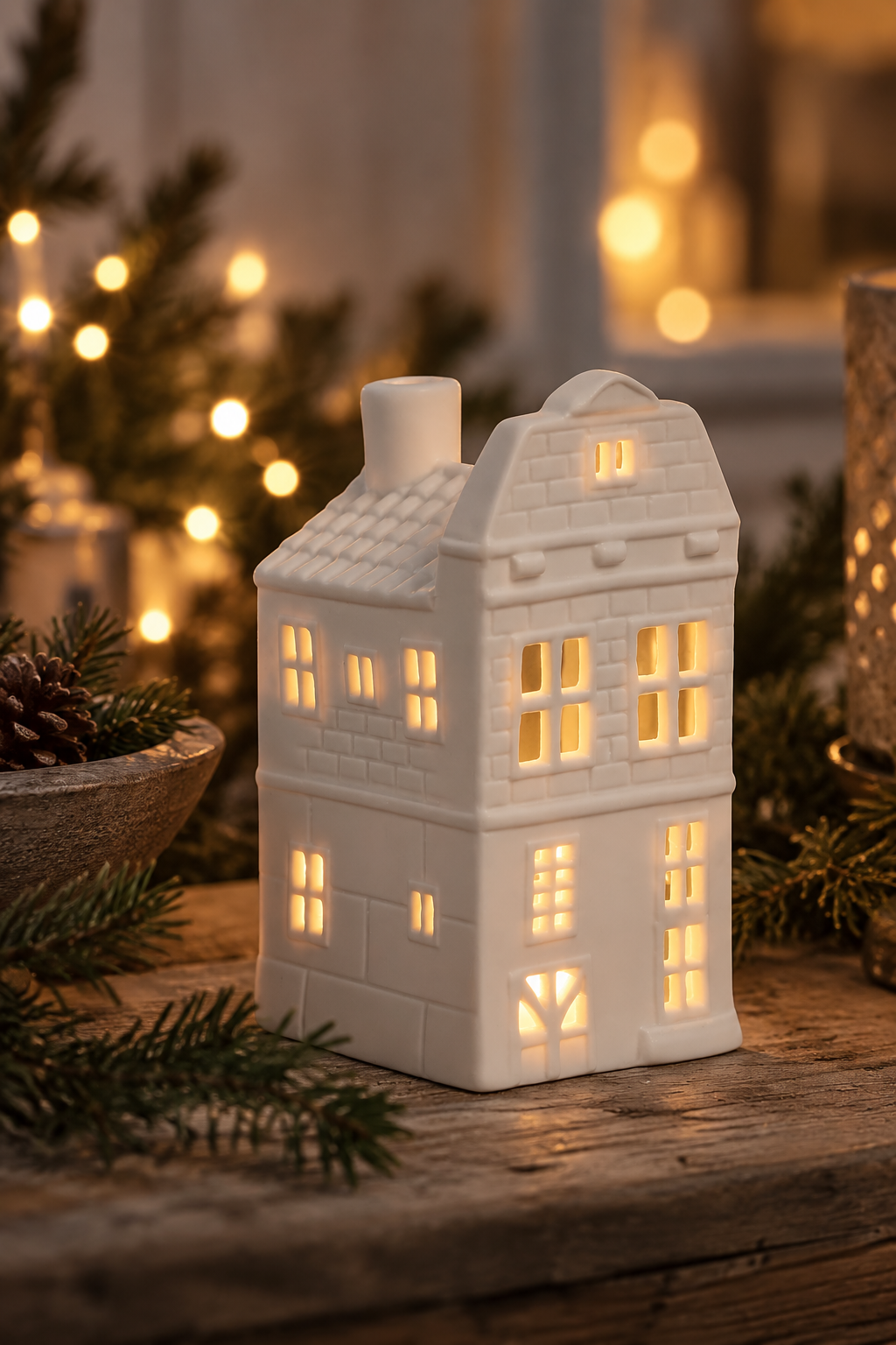 House Lantern - Lantern House - White