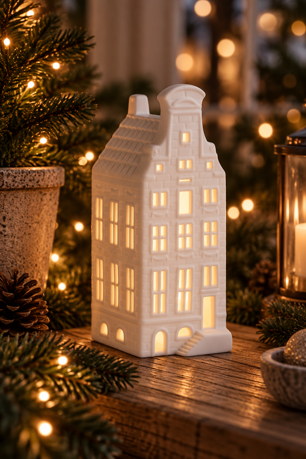 House Lantern - Lantern House - White