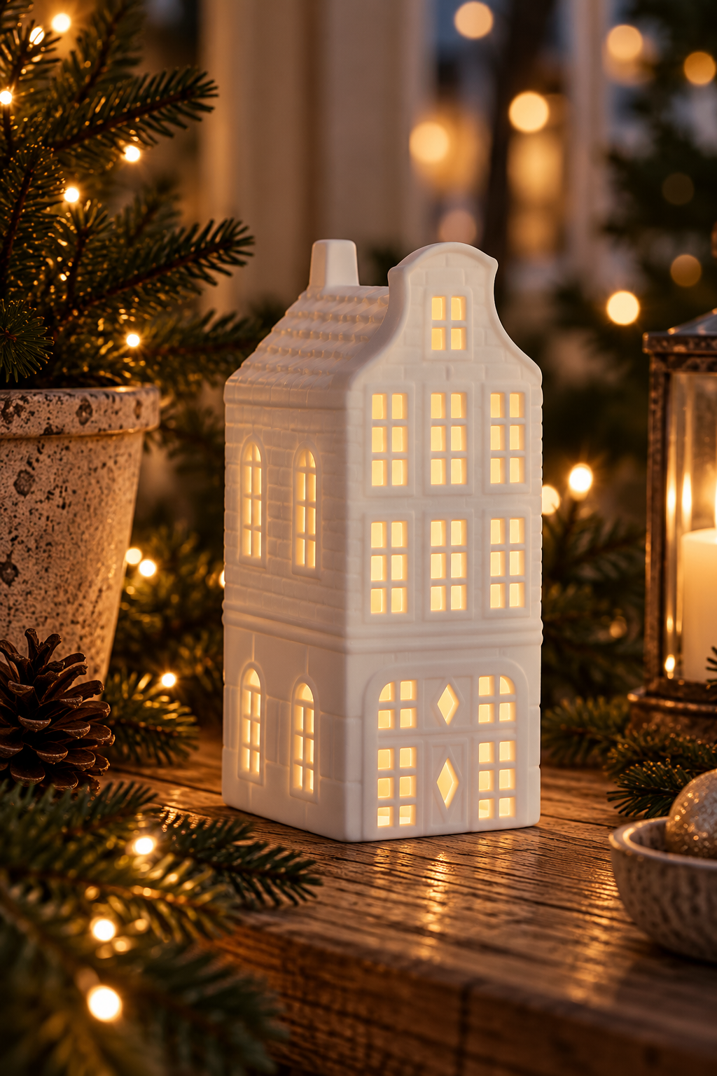 House Lantern - Lantern House - White