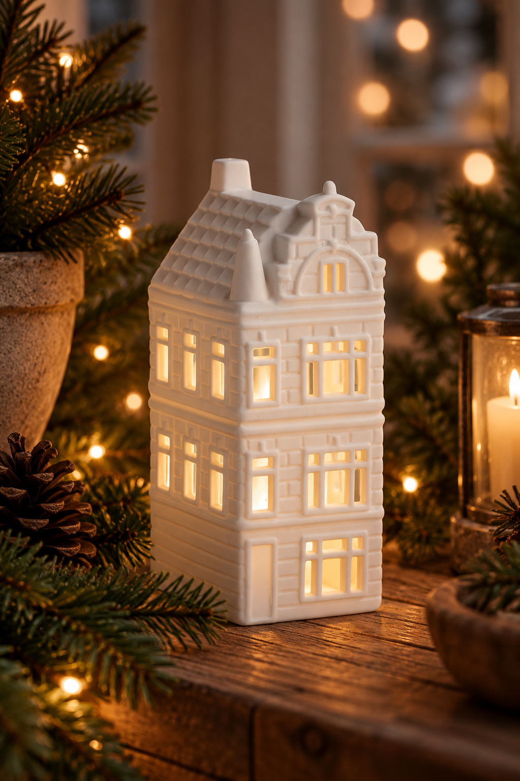 House Lantern - Lantern House - White