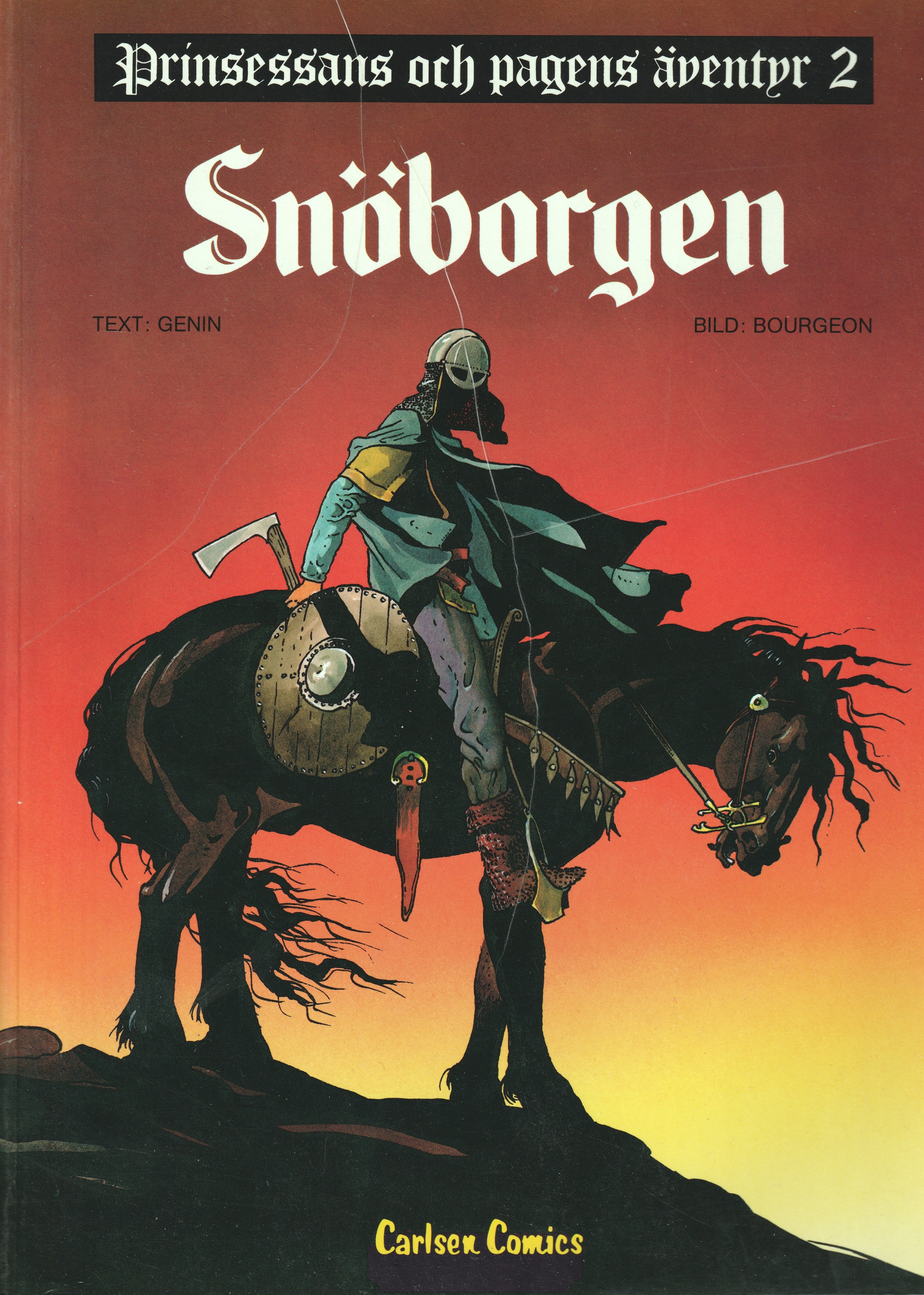 Prinsessans och pagens äventyr 2, Snöborgen, OBS! Lamineringsfel