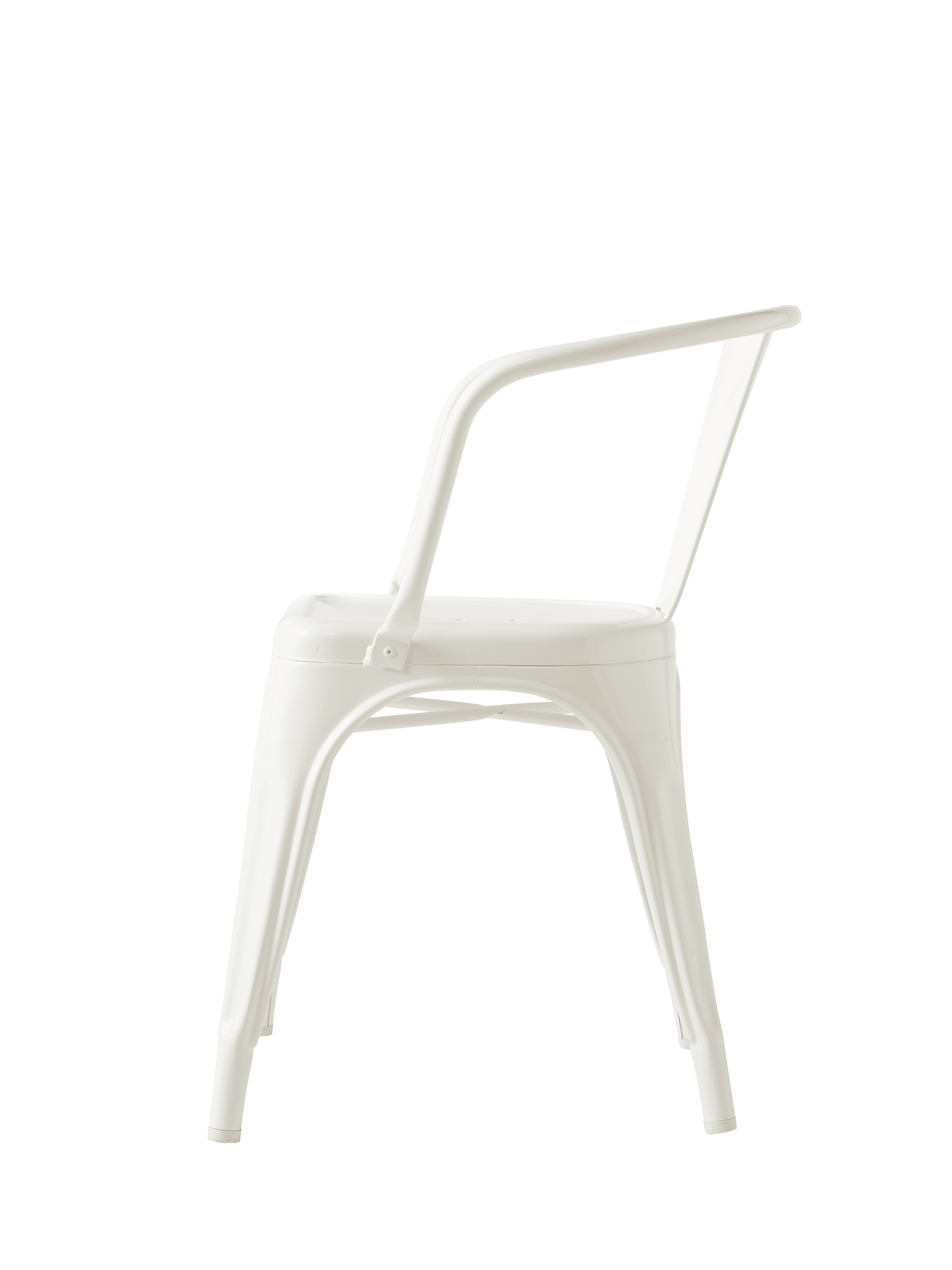 Tolix A56 karmstol , lackad metall - 4