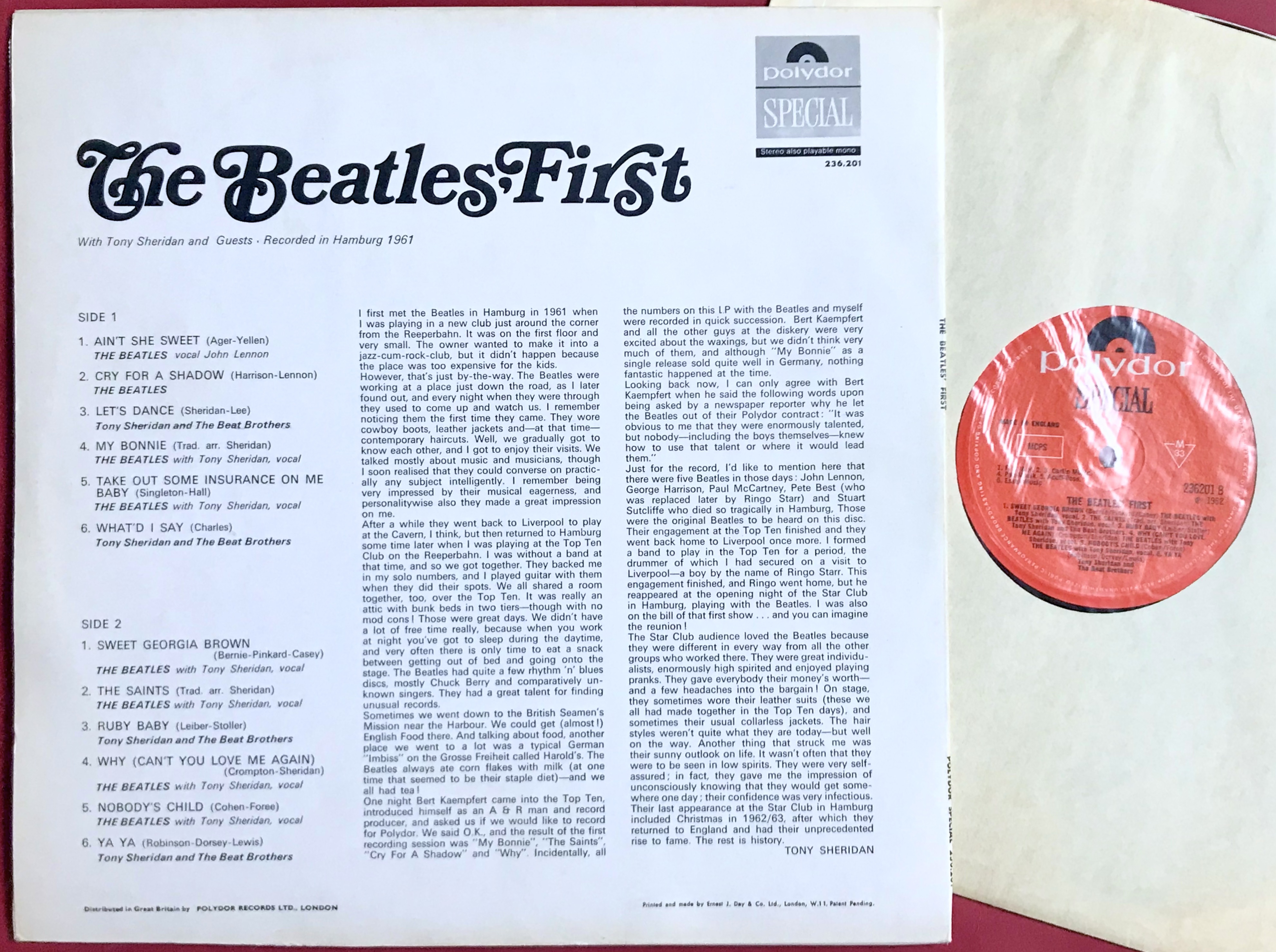 BEATLES - First UK-orig LP 1967 - 2