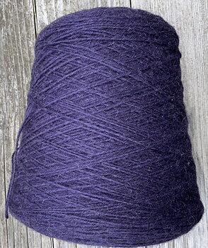 Frangipani garn till fiskartröjor färg  dark purple  pris per 100 g'