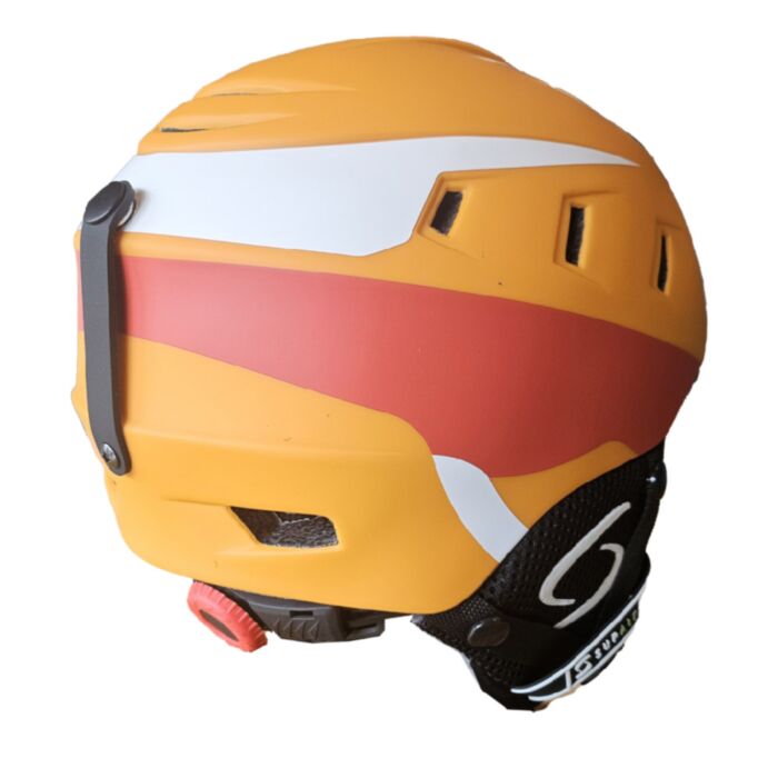 SupAir   PILOT HELMET  Orange  Fire - 5