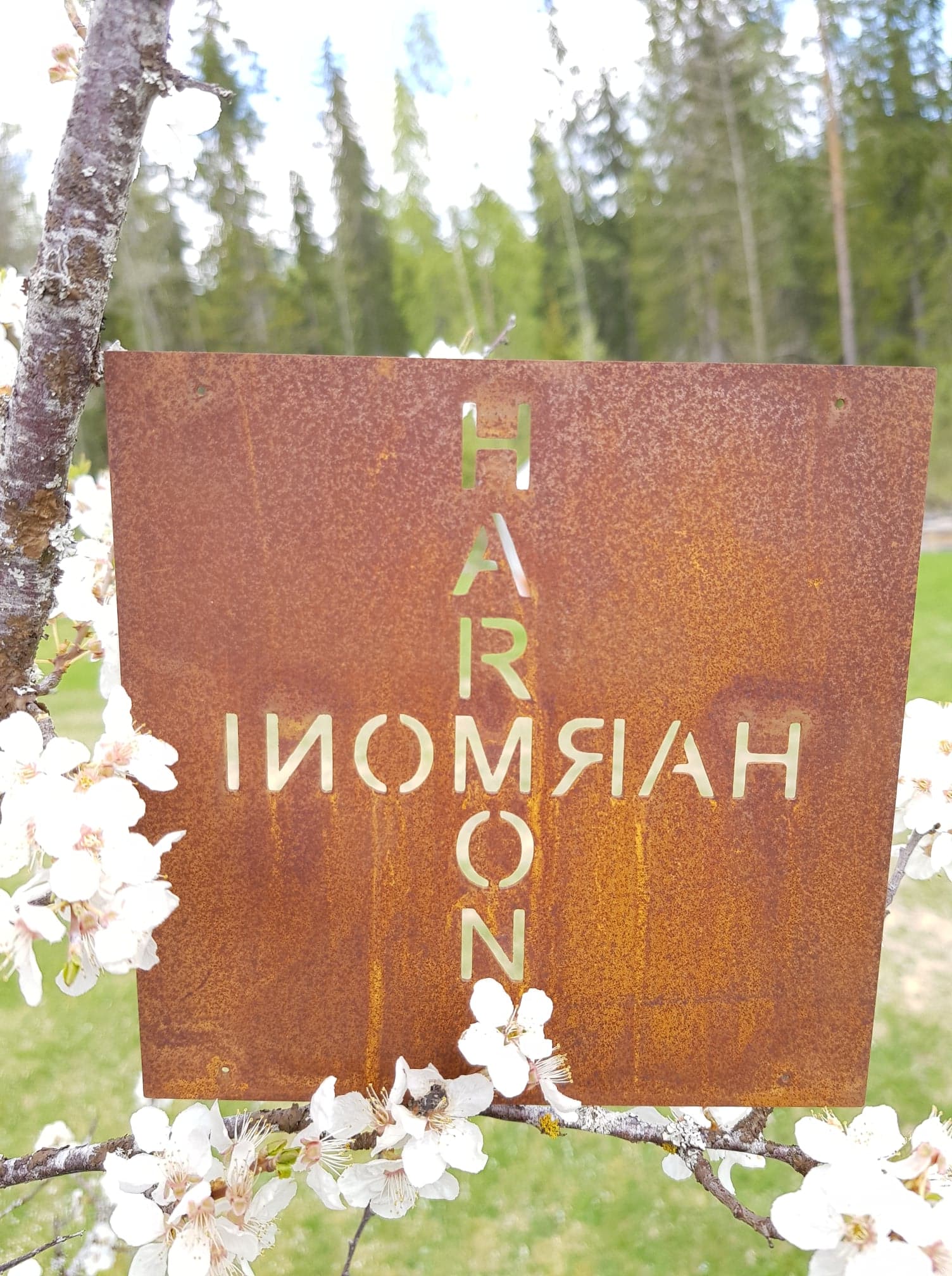 Trädgårdsskylt - Harmoni  - 2