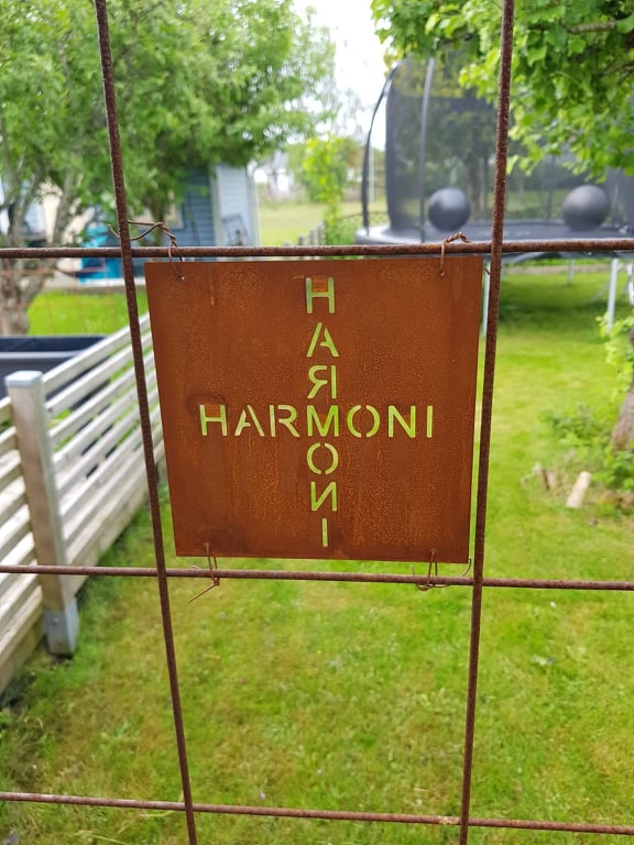 Trädgårdsskylt - Harmoni  - 4
