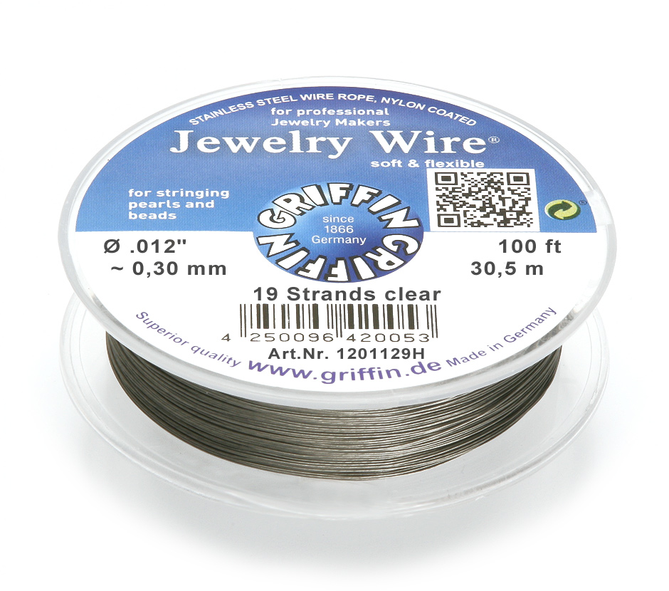 Wire 19 strands 0,30mm ( 0,12") 30,5m ( 100 ft ) Griffin