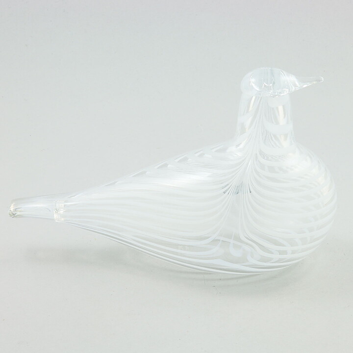 オイバ・トイッカ  Hazel Grouse ガラスの鳥 　置物 1993年  22cm