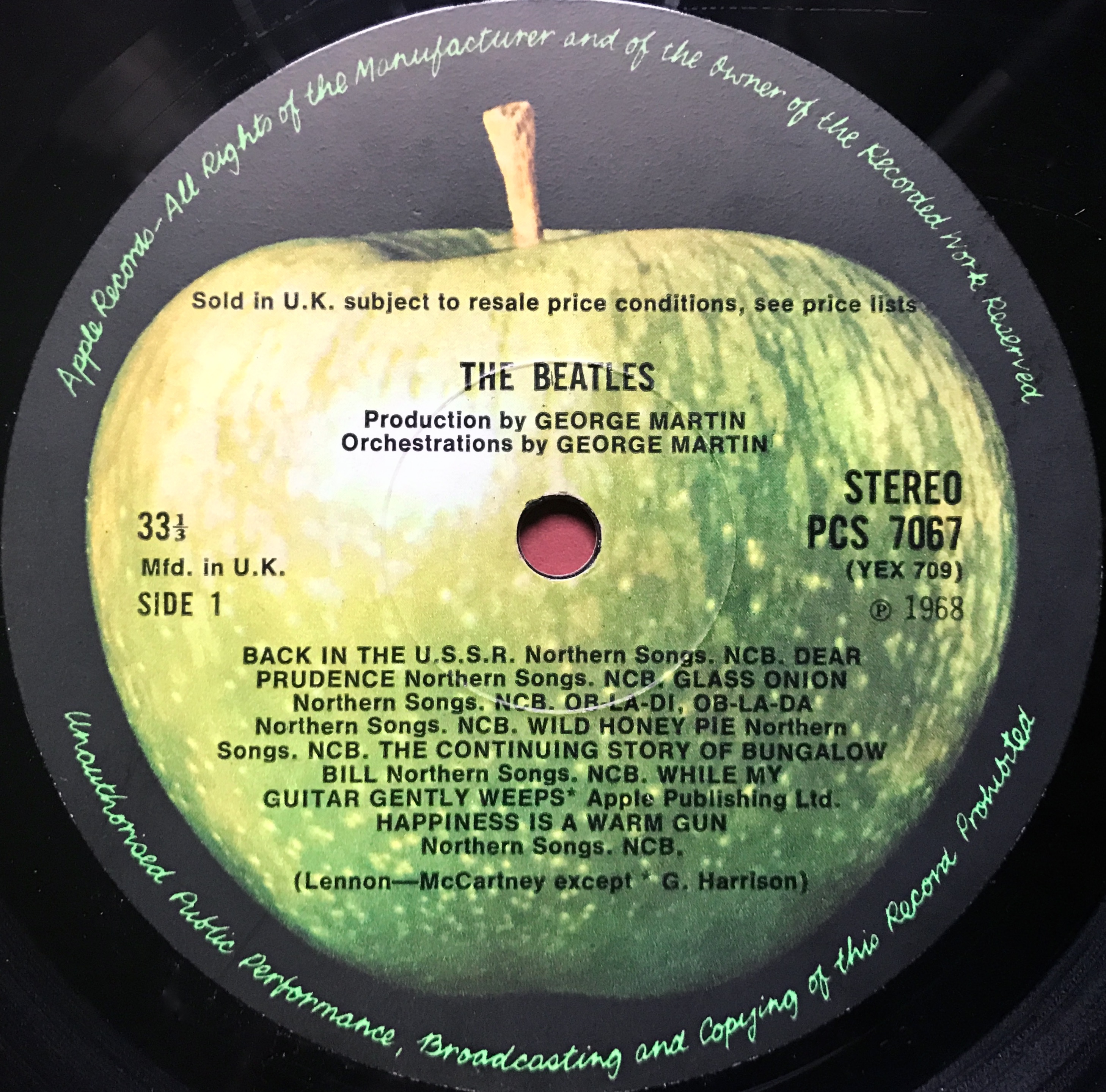 BEATLES - "White album" UK-orig stereo 2LP 1968 - 5