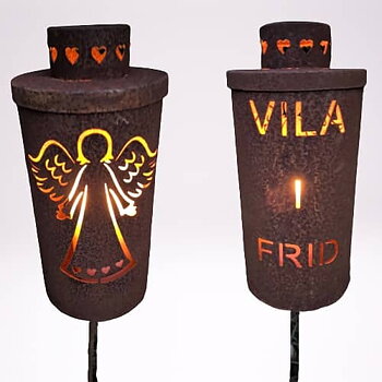 Gravlykta ängel
