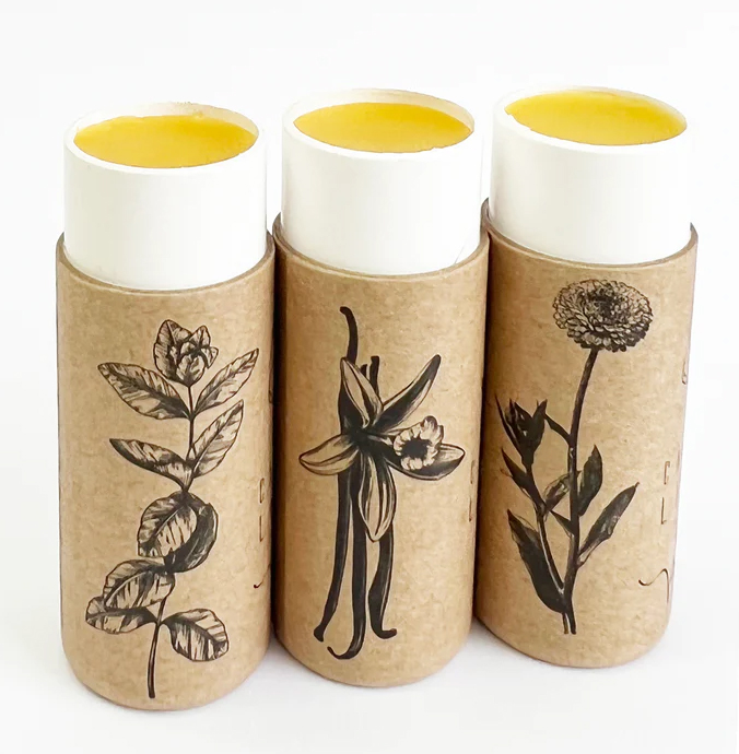 Lipbalm Naturell (med papphylsa) Kaliflower Organics