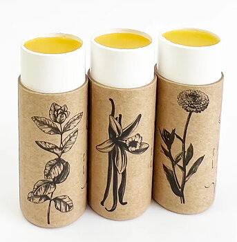 Lipbalm Naturell (med papphylsa) Kaliflower Organics