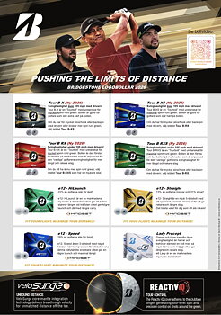 2026 års Bridgestone logobollar priser från: