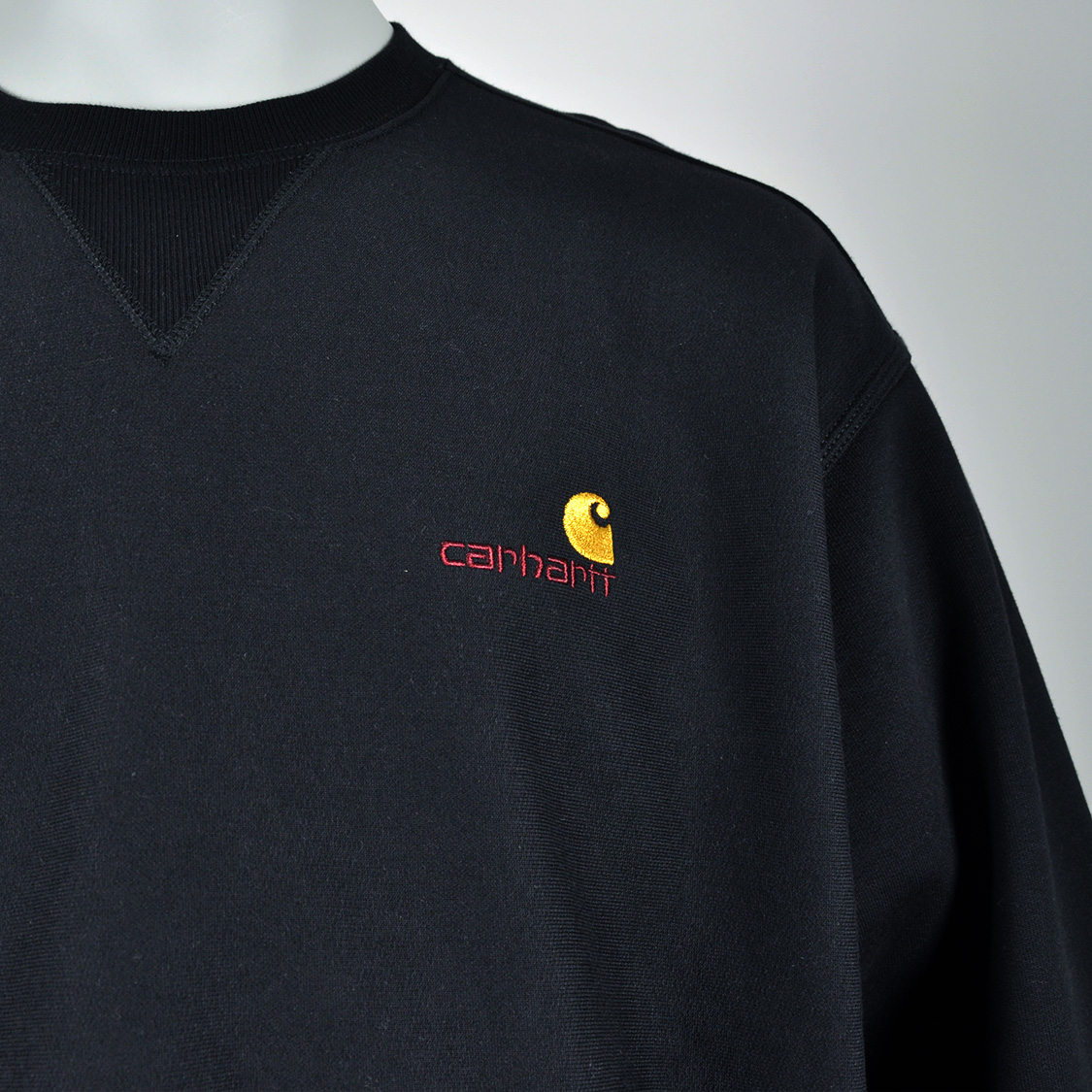 Carhartt WIP - American Script Sweatshirt Black - 2