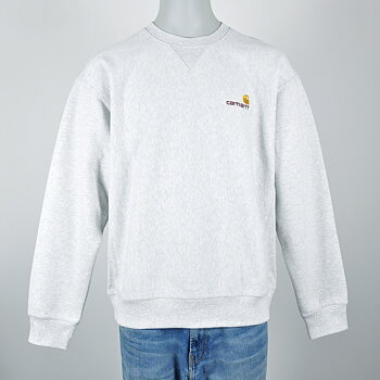 Carhartt WIP - American Script Sweatshirt Ash Heather