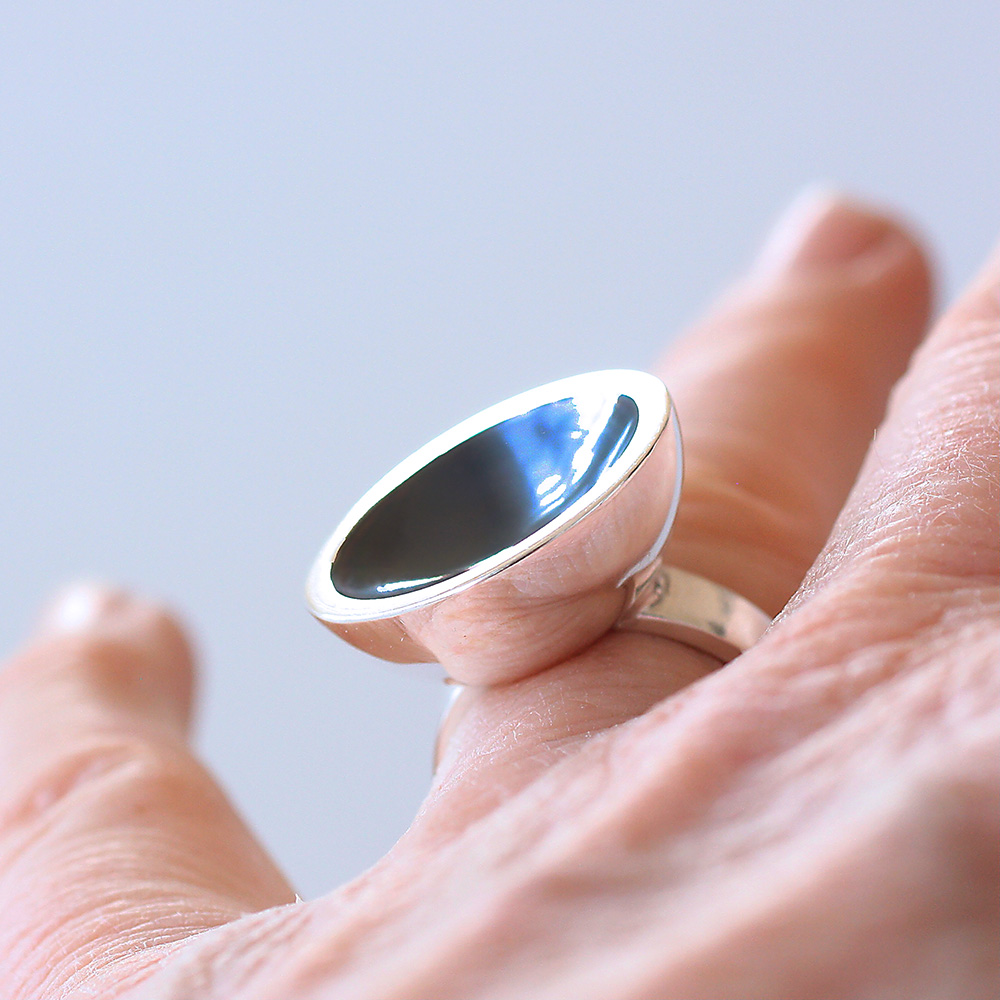 Kupa - ring i silver - 2