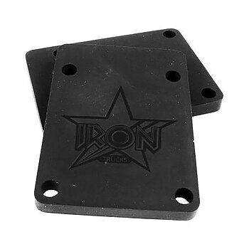 Iron Riser Pads Black 1/4