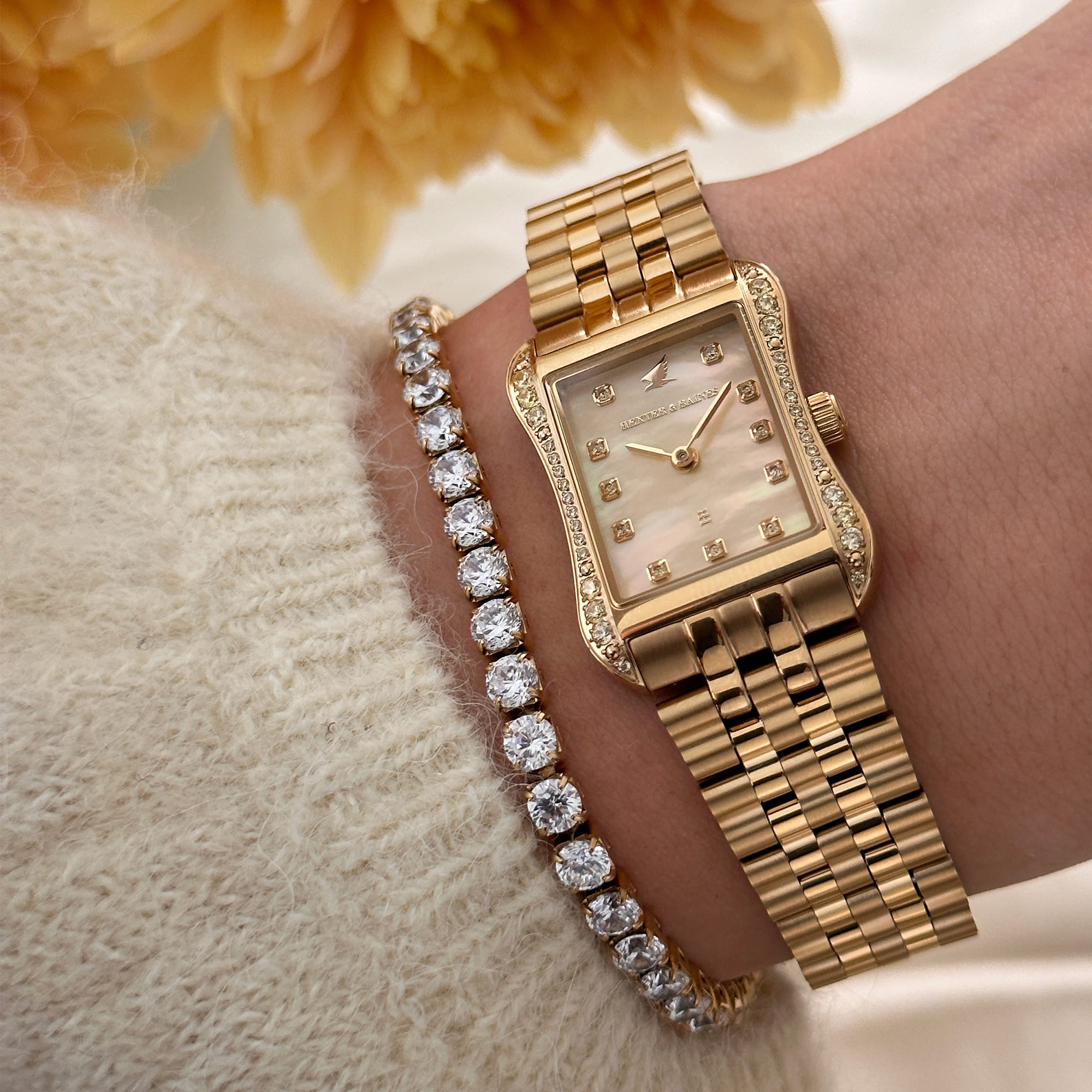  Tennis Bracelet Gold - 5
