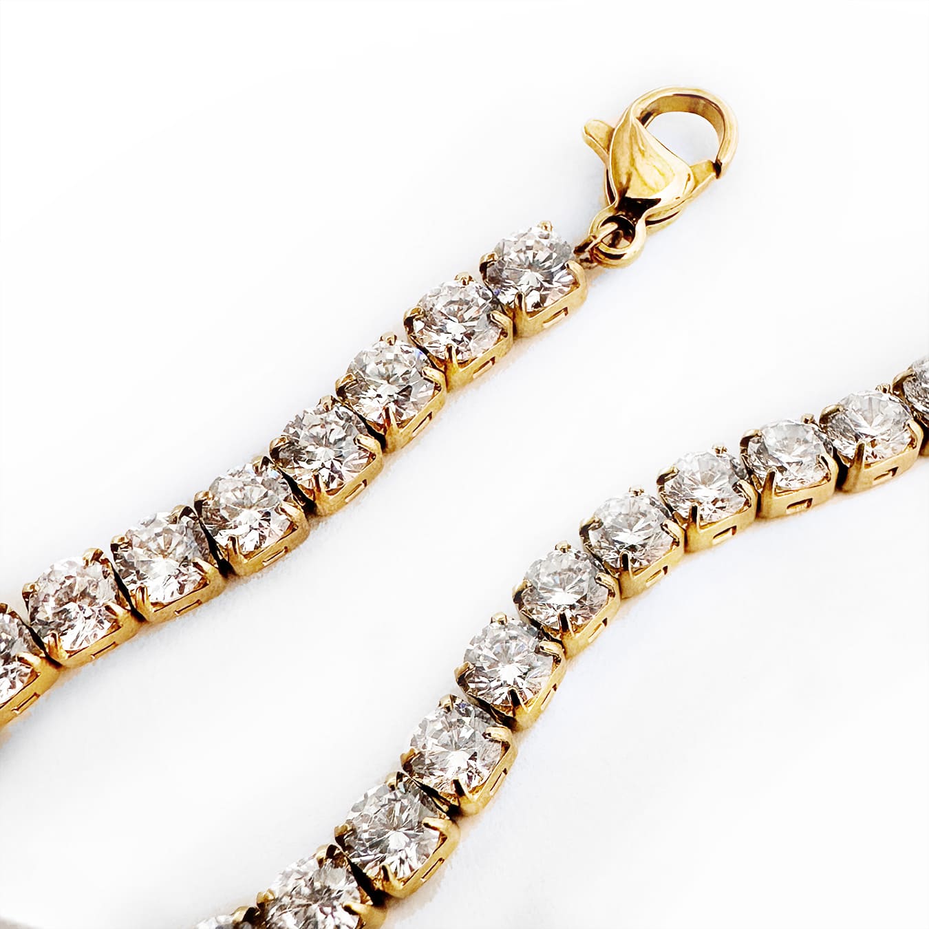  Tennis Bracelet Gold - 8