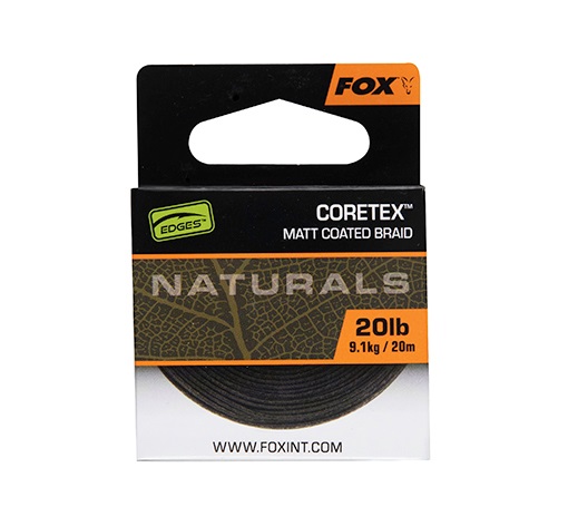 Fox Edges Naturals Coretex Matt 25lb/20m - 2