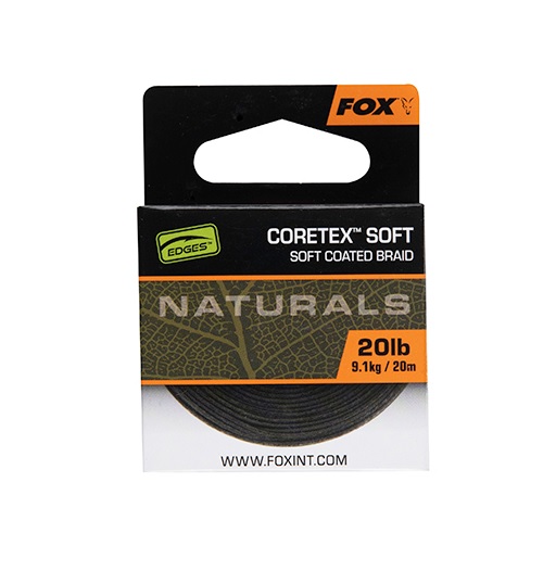 Fox Edges Naturals Coretex Matt 25lb/20m