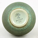 Gunnar Nylund (Igloo 1965) Green Vase with Circular Relief 11 cm