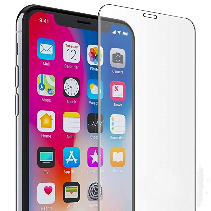 iPhone 12 / iPhone 12 Pro - Heltäckande Härdat Skyddsglas 