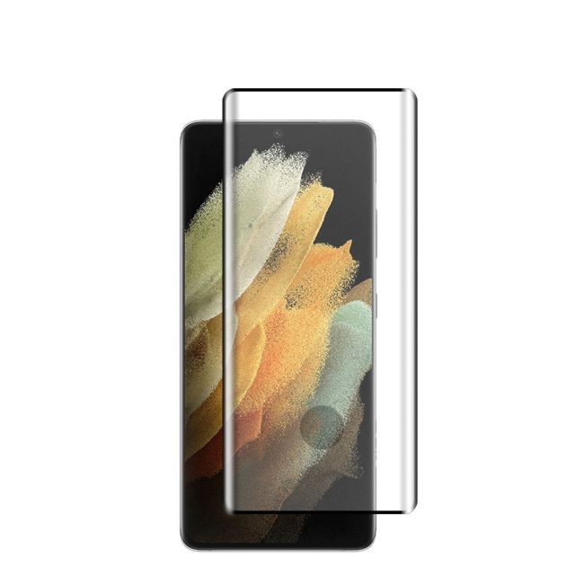 Samsung Galaxy S21 Ultra - Heltäckande Härdat Skyddsglas