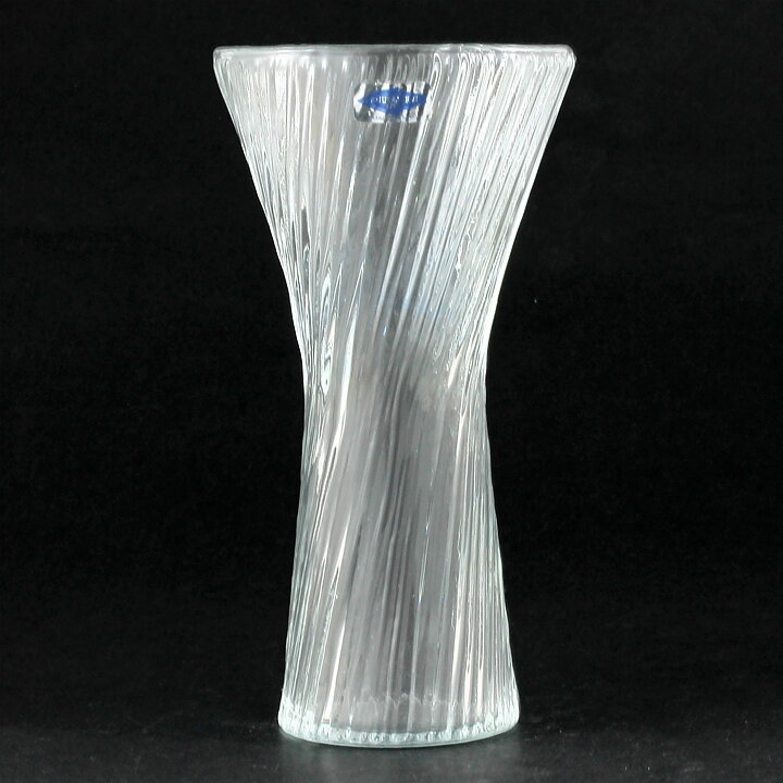 オイバ・トイッカ   Viljaシリーズ  ねじれた花瓶   Vase 1980年 17cm