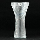 Oiva Toikka (Vilja 1980) Clear Twisted Vase 17 cm