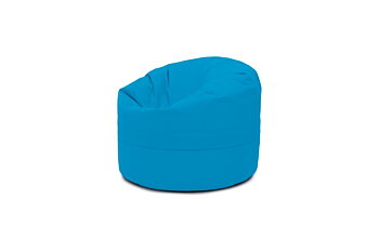 Sacco Round sittepose med rund form og myk komfort for lesing, hvile og avslapning i bibliotek og offentlige miljøer