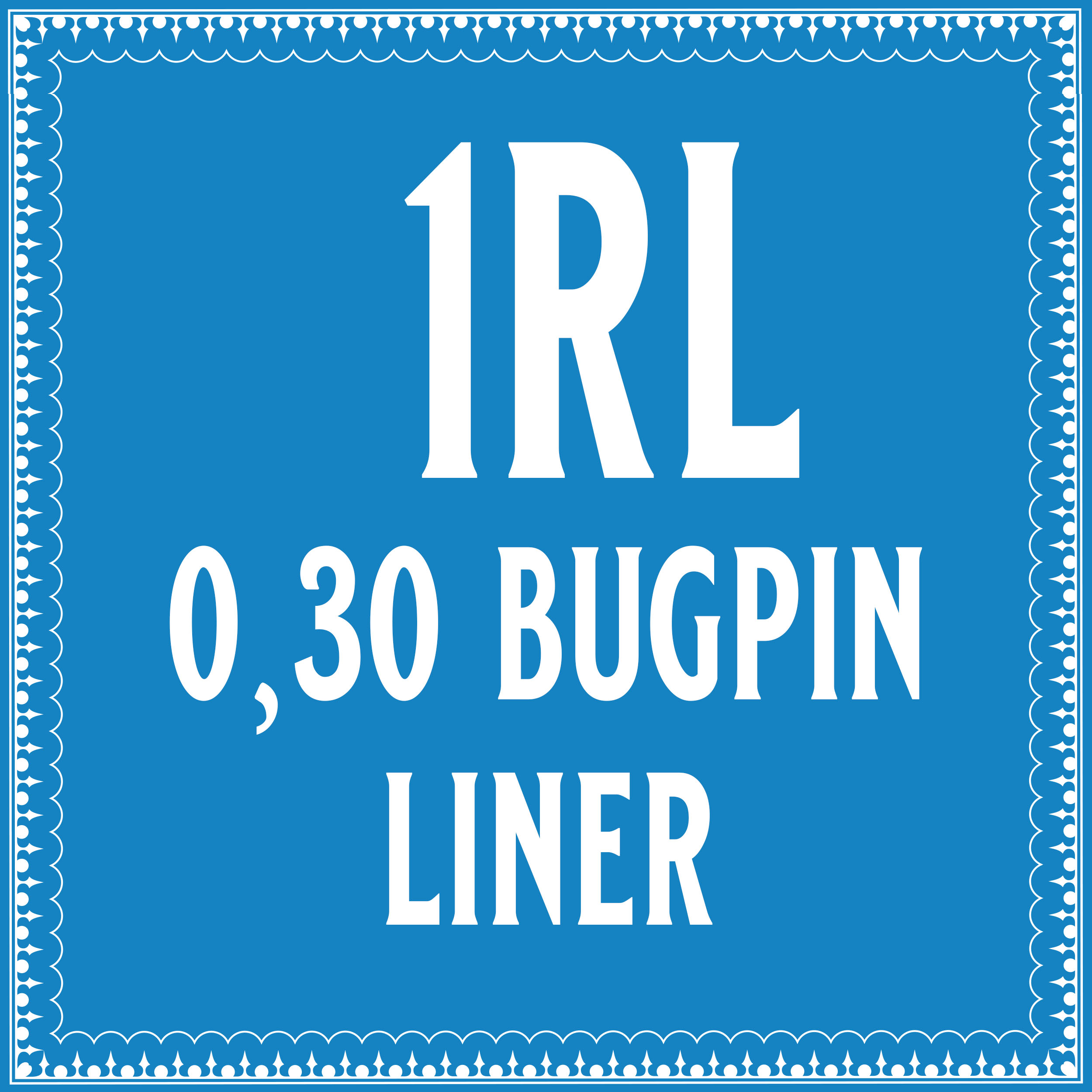 30/1 Bugpin Round Liner Cartridge
