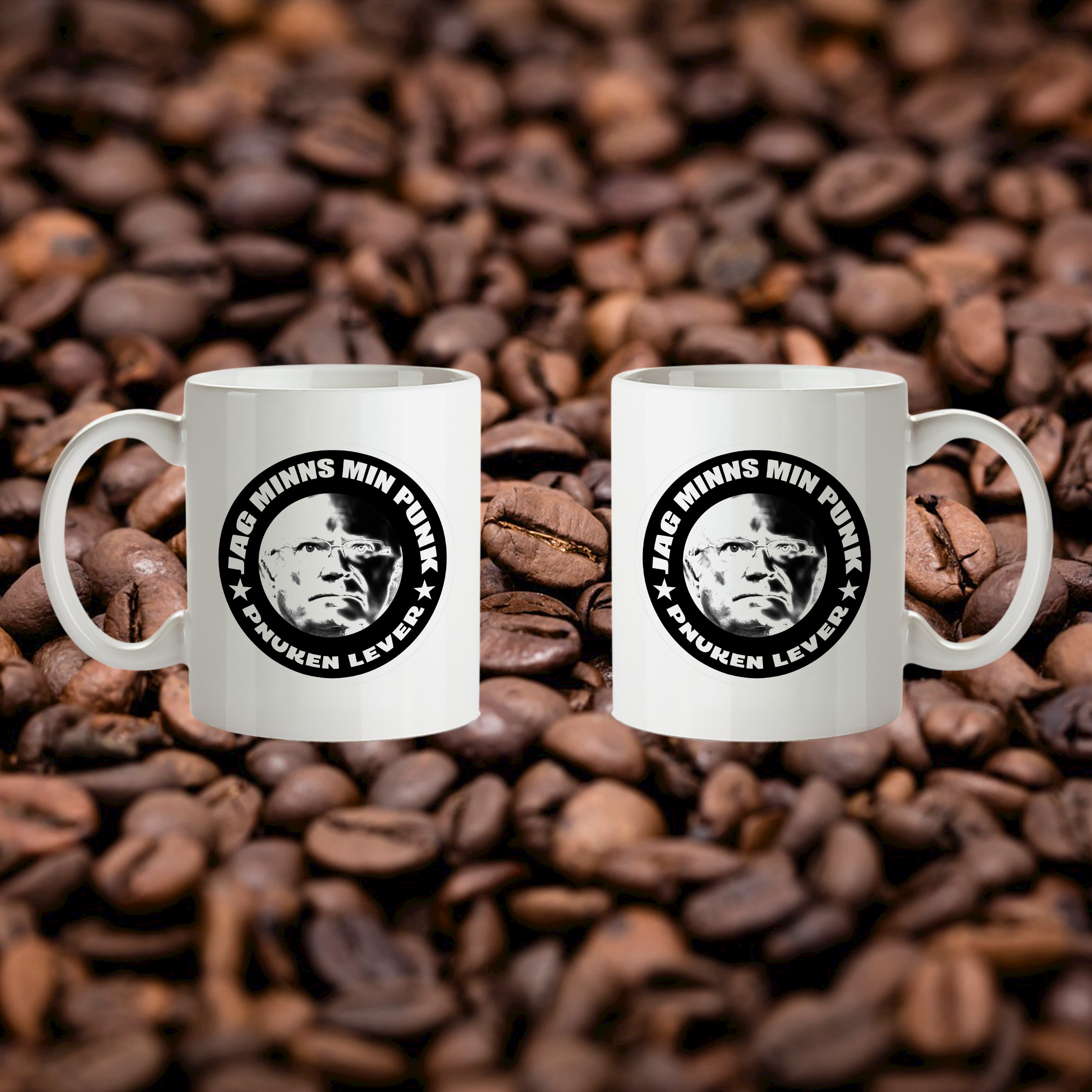 JAG MINNS MIN PUNK - MUGG, PNUKEN LEVER (2-PACK)