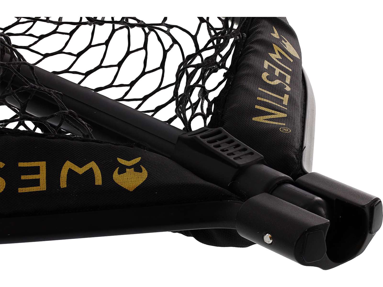 Folding fishing net from Westin. Rubber net and adjustable sea shank equipped with quick release