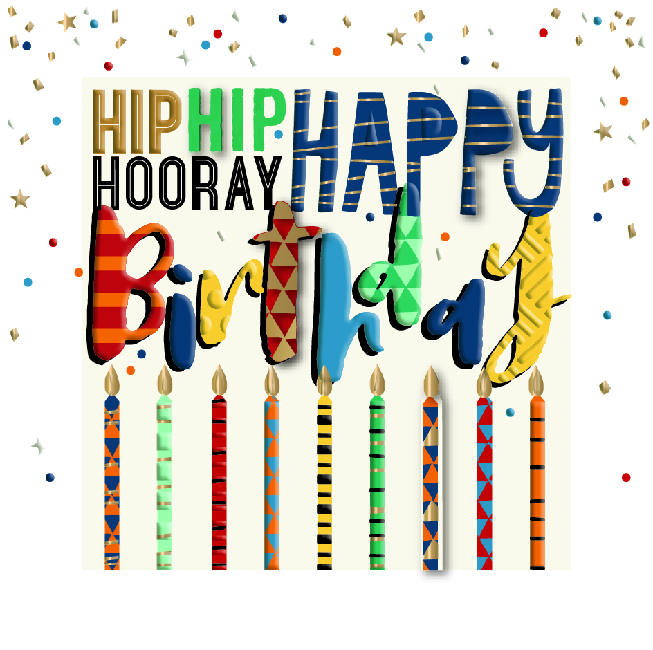 HipHipHooray, Greeting Card